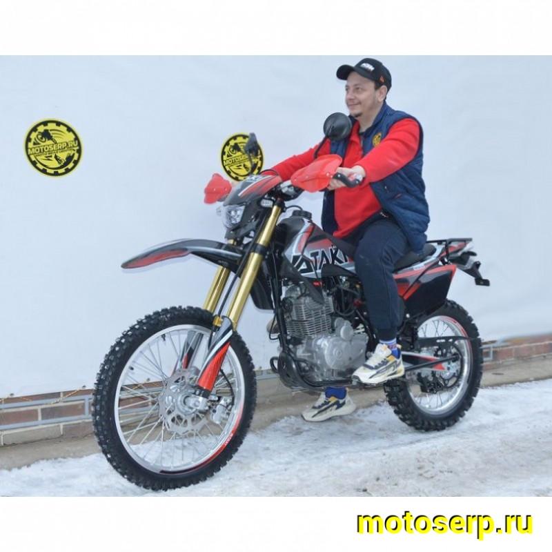 Купить  ====Мотоцикл внедорожный ATAKI S003 300 (4T 175FMM-5) ПТС 21/18 (2024 г.) красный (шт) (SM купить с доставкой по Москве и России, цена, технические характеристики, комплектация фото  - motoserp.ru