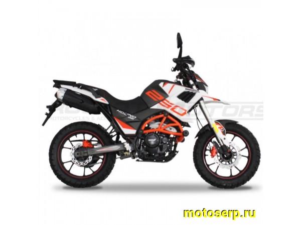 Купить  Мотоцикл внедорожный ROCKOT HOUND 250 (ЭПТС)  (Бел/Чер/Оран) Тур-эндуро, 17/17, 4Т, 250сс, 171YMM 4клап 25л.с. с балан. 6КПП (шт) (ROCKOT  купить с доставкой по Москве и России, цена, технические характеристики, комплектация фото  - motoserp.ru