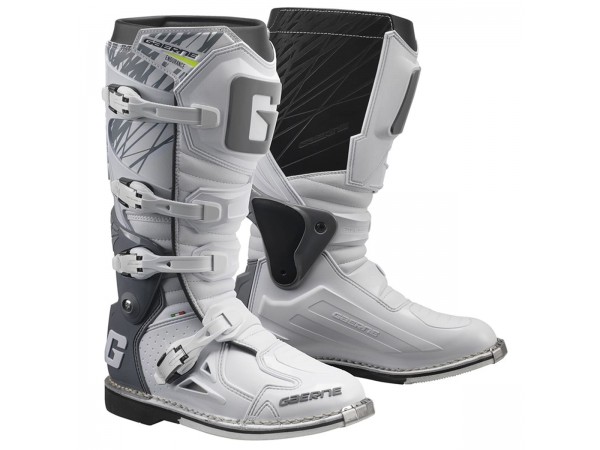 Купить  Мотоботы кросс. GAERNE FASTBACK Hi-Vis (защ. голени), белый р-р 43" (Ч/З) (пар) (SM 953-4083 купить с доставкой по Москве и России, цена, технические характеристики, комплектация фото  - motoserp.ru