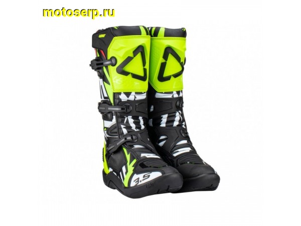Купить  ====Мотоботы кросс. Leatt 3.5 Boot (Zebra, 12; р-р 47" (3023050805)) (пара) (0 купить с доставкой по Москве и России, цена, технические характеристики, комплектация фото  - motoserp.ru