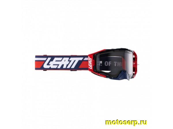Купить  Очки мото Кросс Leatt Velocity 6.5 Royal Light Grey 58% (8024070190) (шт) (Fox УТ-00026197 купить с доставкой по Москве и России, цена, технические характеристики, комплектация фото  - motoserp.ru