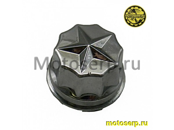 Купить  ====Колпак колеса декоративный (пластик,хром) ATV 125 CN (шт) (0 купить с доставкой по Москве и России, цена, технические характеристики, комплектация фото  - motoserp.ru