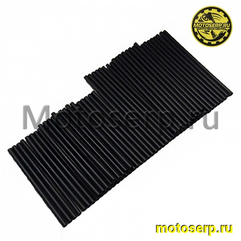 Купить  Трубки, Накладки из ПВХ на спицы колеса мотоцикла универсальные набор 17/14", черный 64шт (комп) (JP купить с доставкой по Москве и России, цена, технические характеристики, комплектация фото  - motoserp.ru