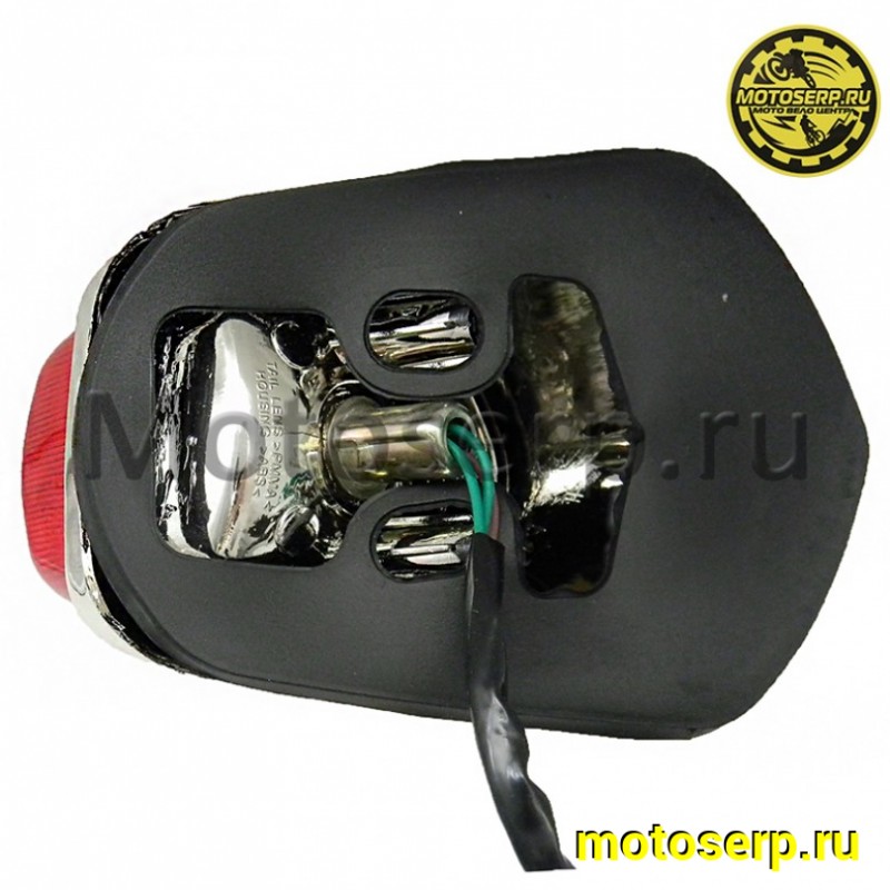Купить  Фонарь задний в сб. (стоп-сигнал) для чоппера универсальный (шт) (JP купить с доставкой по Москве и России, цена, технические характеристики, комплектация фото  - motoserp.ru