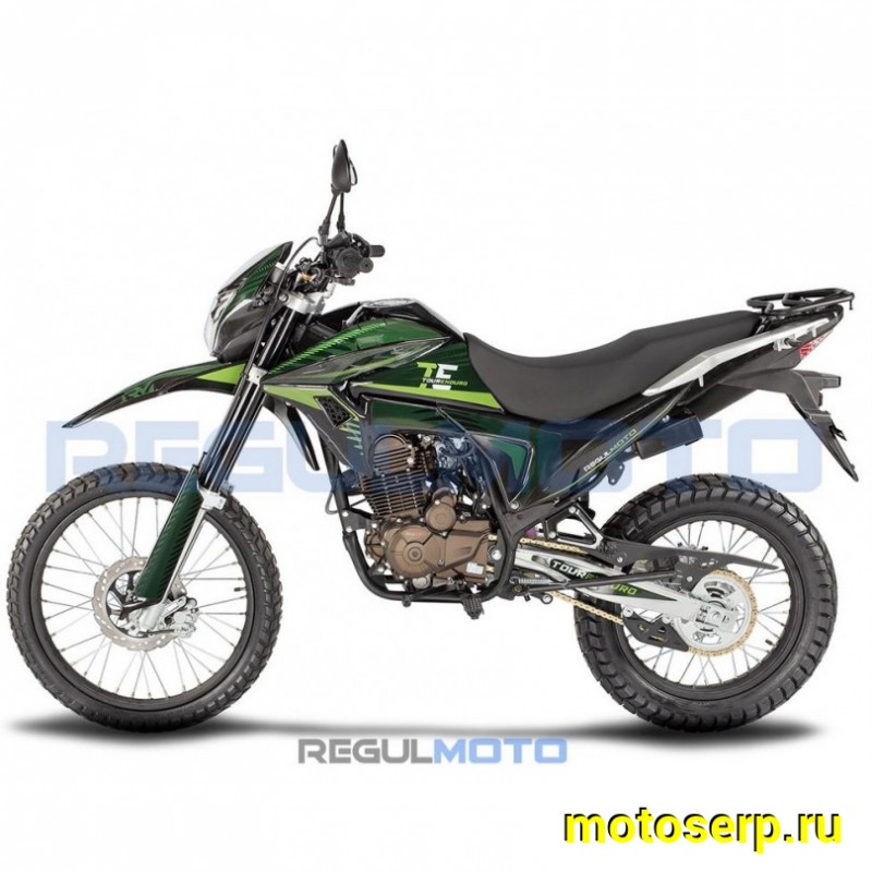 Купить  Мотоцикл внедорожный Regulmoto TE-300 (Tour Enduro) PR Хаки (ЭПТС), Тур-эндуро 21/18, 172FMM + баланс. вал, 4T, 300cc, 6КПП, (шт) купить с доставкой по Москве и России, цена, технические характеристики, комплектация фото  - motoserp.ru