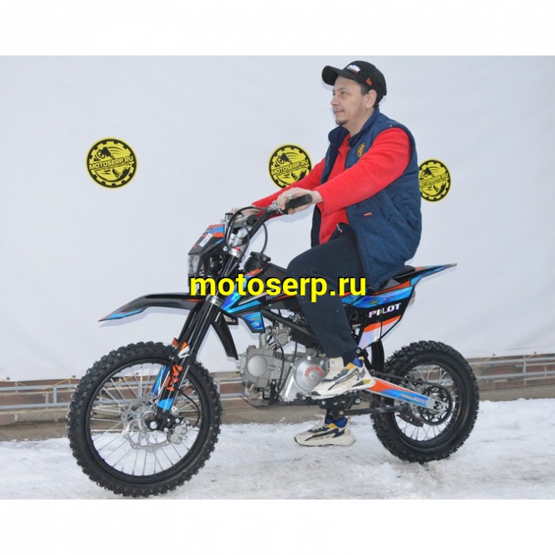 Купить  Питбайк Regulmoto PILOT EM 125 17/14 (спортинв) (шт) купить с доставкой по Москве и России, цена, технические характеристики, комплектация фото  - motoserp.ru