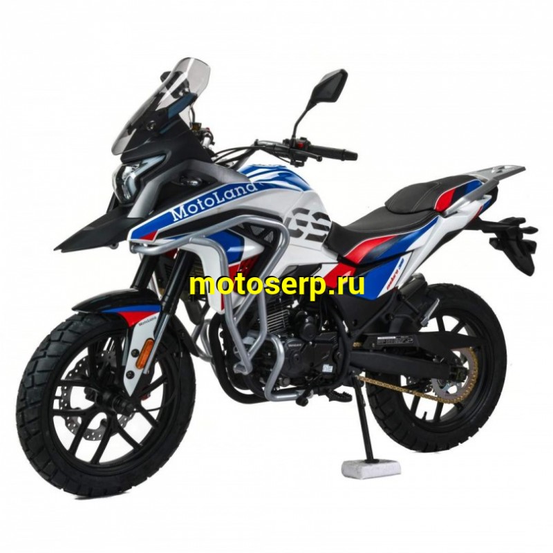 Купить  Мотоцикл внедорожный Motoland GS 250 ENDURO Тур-эндуро (ПТС) 17/17, 250сс ,172FMM-5/PR250 , 4Т, воз.охл., карб., диск./диск (шт) (ML 21338 (Фото купить с доставкой по Москве и России, цена, технические характеристики, комплектация фото  - motoserp.ru