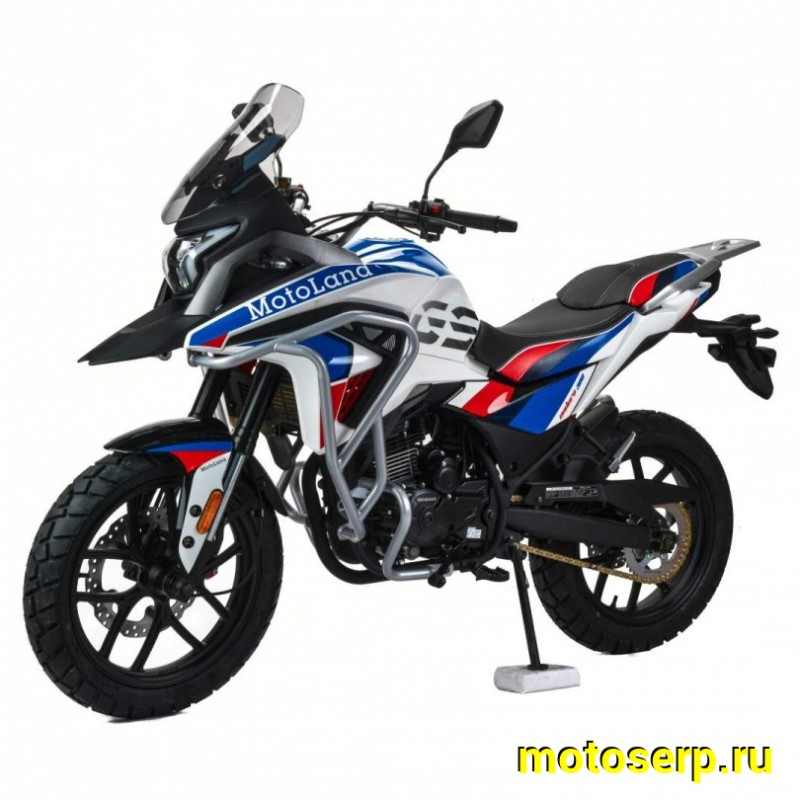 Купить  Мотоцикл внедорожный Motoland GS 250 ENDURO Тур-эндуро (ПТС) 17/17, 250сс ,172FMM-5/PR250 , 4Т, воз.охл., карб., диск./диск (шт) (ML 21338 (Фото купить с доставкой по Москве и России, цена, технические характеристики, комплектация фото  - motoserp.ru