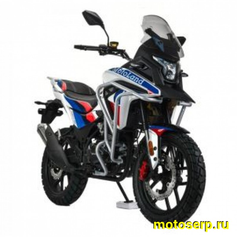 Купить  Мотоцикл внедорожный Motoland GS 250 ENDURO Тур-эндуро (ПТС) 17/17, 250сс ,172FMM-5/PR250 , 4Т, воз.охл., карб., диск./диск (шт) (ML 21338 (Фото купить с доставкой по Москве и России, цена, технические характеристики, комплектация фото  - motoserp.ru