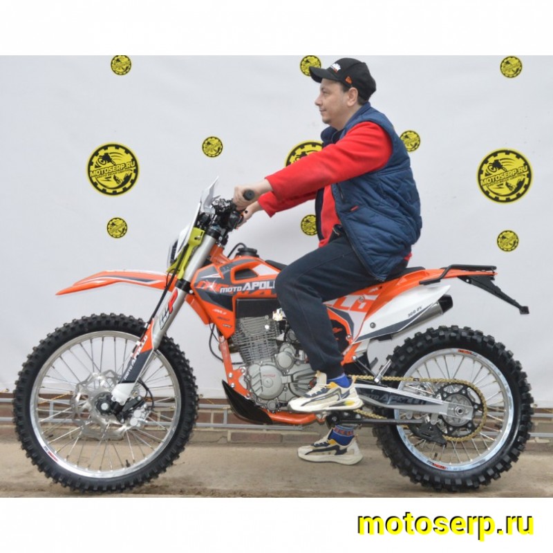 Купить  Мотоцикл Кросс/Эндуро MOTO APOLLO M3 300  (спортинв), 21/18, 4Т, 300cc, ZS175FMM, возд. охл., диск/диск  (шт) (ML 21130 купить с доставкой по Москве и России, цена, технические характеристики, комплектация фото  - motoserp.ru