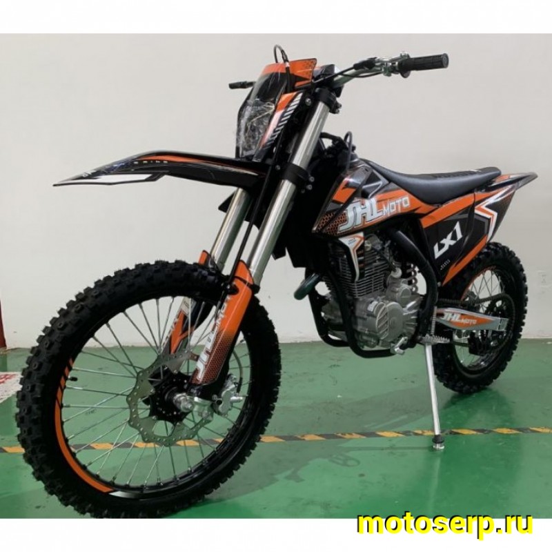 Купить  Мотоцикл Кросс/Эндуро JHL LX1 (спортинв) 21/18, 250cc, CB250-F(172FMM-3A)  (шт) (ТехМаркет купить с доставкой по Москве и России, цена, технические характеристики, комплектация фото  - motoserp.ru