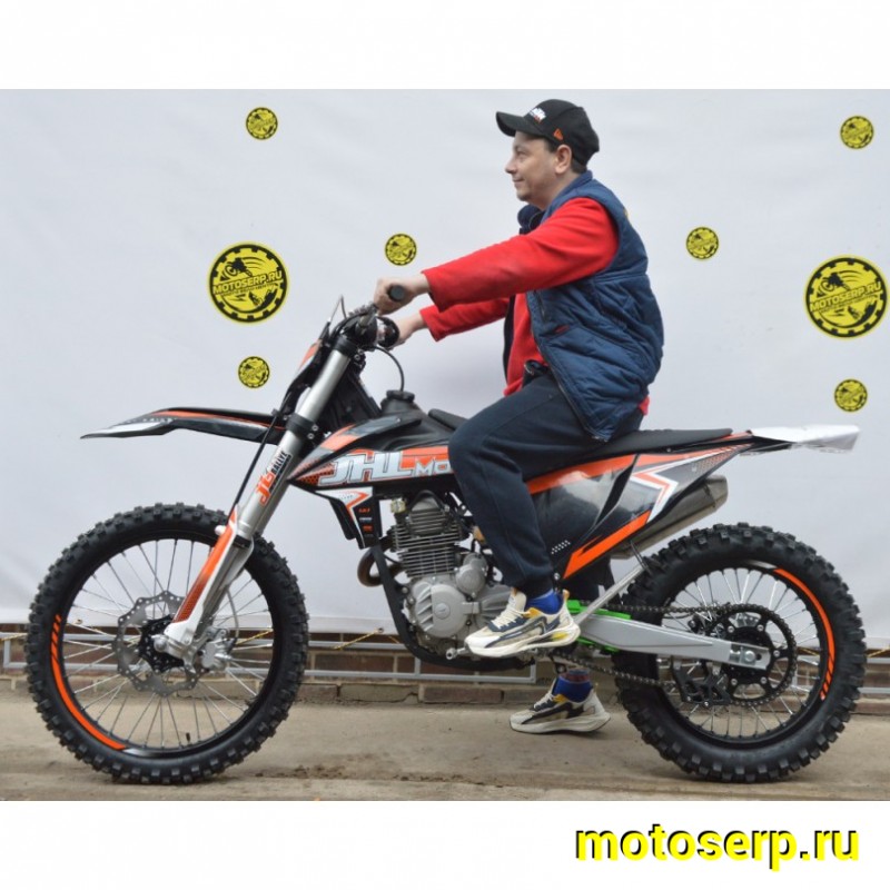 Купить  Мотоцикл Кросс/Эндуро JHL LX1 (спортинв) 21/18, 250cc, CB250-F(172FMM-3A)  (шт) (ТехМаркет купить с доставкой по Москве и России, цена, технические характеристики, комплектация фото  - motoserp.ru