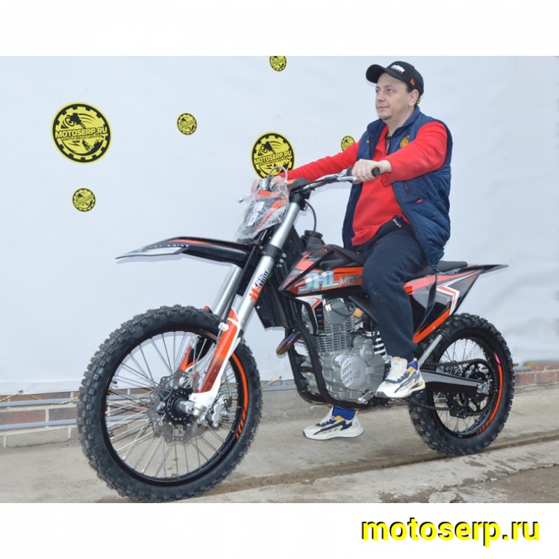 Купить  Мотоцикл Кросс/Эндуро JHL LX2 (спортинв) 21/18, 250cc, CB250-F(172FMM-3A) (шт) (ТехМаркет купить с доставкой по Москве и России, цена, технические характеристики, комплектация фото  - motoserp.ru