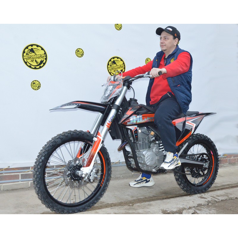 Купить  Мотоцикл Кросс/Эндуро JHL LX2 (спортинв) 21/18, 250cc, CB250-F(172FMM-3A) (шт) (ТехМаркет купить с доставкой по Москве и России, цена, технические характеристики, комплектация фото  - motoserp.ru