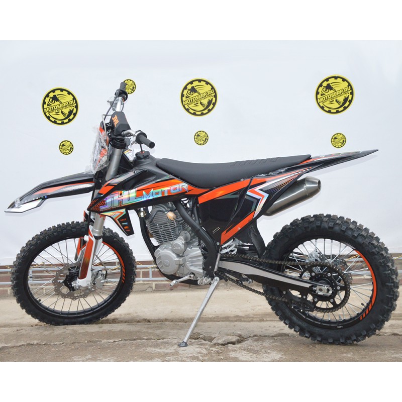Купить  Мотоцикл Кросс/Эндуро JHL LX2 (спортинв) 21/18, 250cc, CB250-F(172FMM-3A) (шт) (ТехМаркет купить с доставкой по Москве и России, цена, технические характеристики, комплектация фото  - motoserp.ru