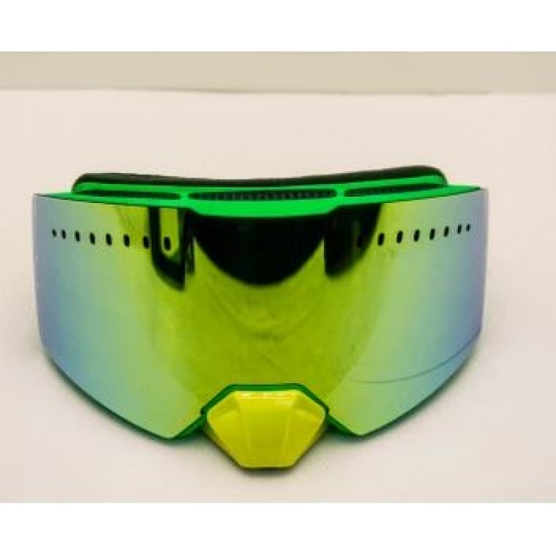 Купить  Очки мото Кросс Radien goggles снегоходные/ATV зимние (быстросменная магнитная линза с двойным стеклом) LYNX (реплика) зеленые (шт) (Кокурин купить с доставкой по Москве и России, цена, технические характеристики, комплектация фото  - motoserp.ru