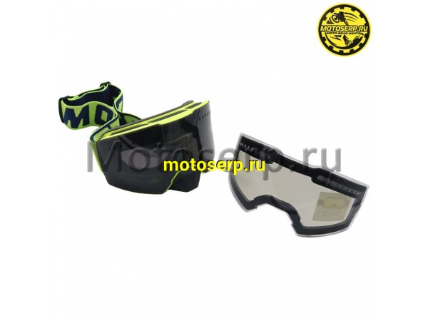 Купить  Очки мото Кросс Radien goggles снегоходные/ATV зимние (быстросменная магнитная линза с двойным стеклом) LYNX (реплика) черные (шт) (Кокурин купить с доставкой по Москве и России, цена, технические характеристики, комплектация фото  - motoserp.ru