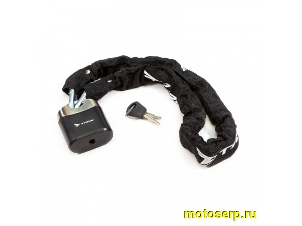 Купить  Замок (трос) противоугонный  8*890mm цепь с навесным замком Вело (шт)  (Пан GK105113-ЦЕПЬ купить с доставкой по Москве и России, цена, технические характеристики, комплектация фото  - motoserp.ru