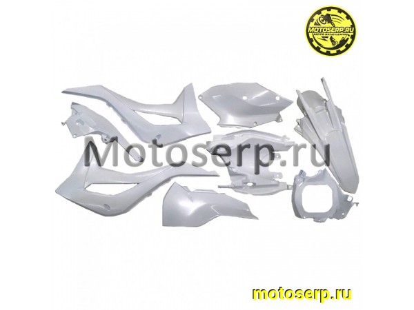 Купить  Комплект пластика KAYO K6, K6EFI, K6-R, KT250 (белый) (комп) (SM 932-9924 купить с доставкой по Москве и России, цена, технические характеристики, комплектация фото  - motoserp.ru