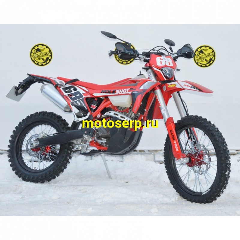 Купить  Мотоцикл Кросс/Эндуро Regulmoto Holeshot Red Edition 175FMM-5PR (ЭПТС) 300cc балан.,6КПП, 4V,подв. сж/отб KKE 2катр. 47мм  (ЭПТС) (2025г.)  (шт) купить с доставкой по Москве и России, цена, технические характеристики, комплектация фото  - motoserp.ru