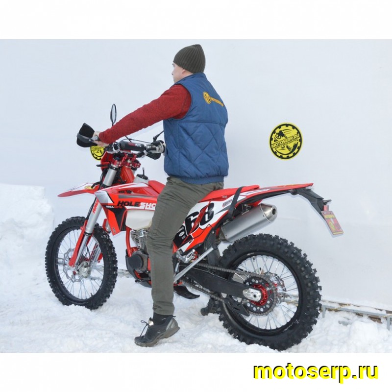 Купить  Мотоцикл Кросс/Эндуро Regulmoto Holeshot Red Edition 175FMM-5PR (ЭПТС) 300cc балан.,6КПП, 4V,подв. сж/отб KKE 2катр. 47мм (ЭПТС) (шт) купить с доставкой по Москве и России, цена, технические характеристики, комплектация фото  - motoserp.ru