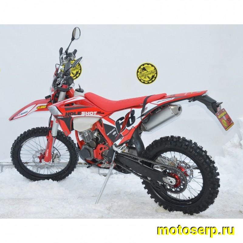 Купить  Мотоцикл Кросс/Эндуро Regulmoto Holeshot Red Edition 175FMM-5PR (ЭПТС) 300cc балан.,6КПП, 4V,подв. сж/отб KKE 2катр. 47мм (ЭПТС) (шт) купить с доставкой по Москве и России, цена, технические характеристики, комплектация фото  - motoserp.ru