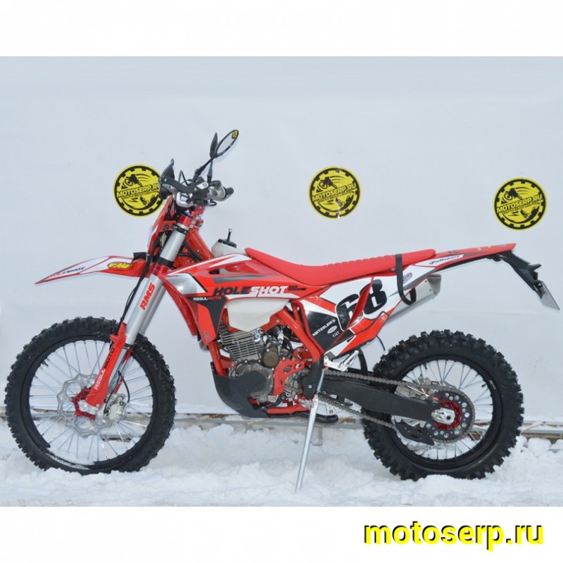 Купить  Мотоцикл Кросс/Эндуро Regulmoto Holeshot Red Edition 175FMM-5PR (ЭПТС) 300cc балан.,6КПП, 4V,подв. сж/отб KKE 2катр. 47мм (ЭПТС) (шт) купить с доставкой по Москве и России, цена, технические характеристики, комплектация фото  - motoserp.ru
