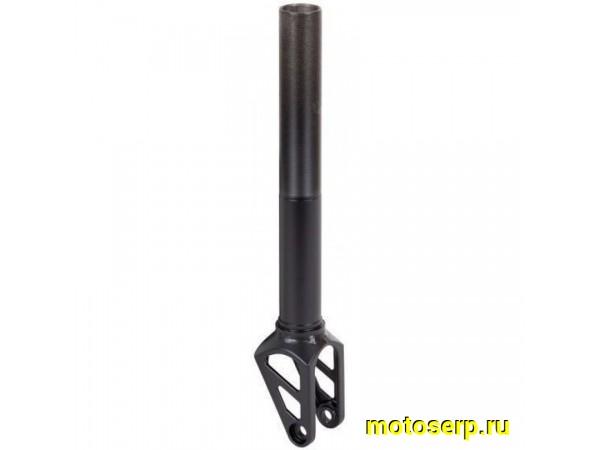 Купить  Вилка ВЕЛО жесткая для трюкового самоката 110 мм колесо, шток резьб.1 1/8" х 215 мм резьбовая Вело (шт) (Грат Вест Х112343 купить с доставкой по Москве и России, цена, технические характеристики, комплектация фото  - motoserp.ru