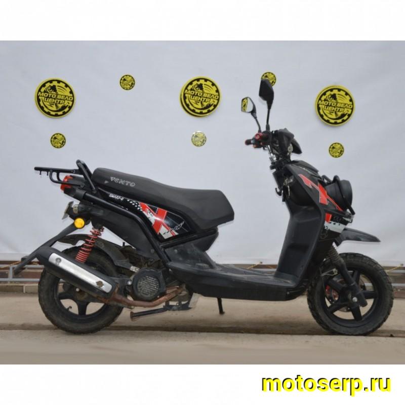 Купить  ====Скутер VENTO SMART-II NEW Б/У пробег 2500 50 cc; 2- местный, 4Т, возд. охлажд., диск/барабан, кол. 12"/12"(зал) (шт) 01500 (Vento купить с доставкой по Москве и России, цена, технические характеристики, комплектация фото  - motoserp.ru
