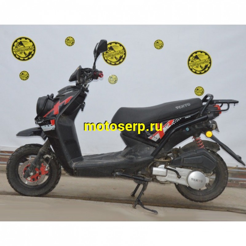 Купить  ====Скутер VENTO SMART-II NEW Б/У пробег 2500 50 cc; 2- местный, 4Т, возд. охлажд., диск/барабан, кол. 12"/12"(зал) (шт) 01500 (Vento купить с доставкой по Москве и России, цена, технические характеристики, комплектация фото  - motoserp.ru