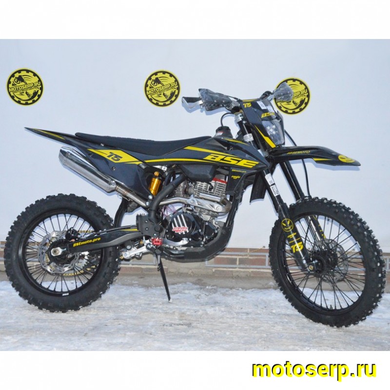 Купить  Мотоцикл Кросс/Эндуро BSE T5 Black Twister (шт)   купить с доставкой по Москве и России, цена, технические характеристики, комплектация фото  - motoserp.ru