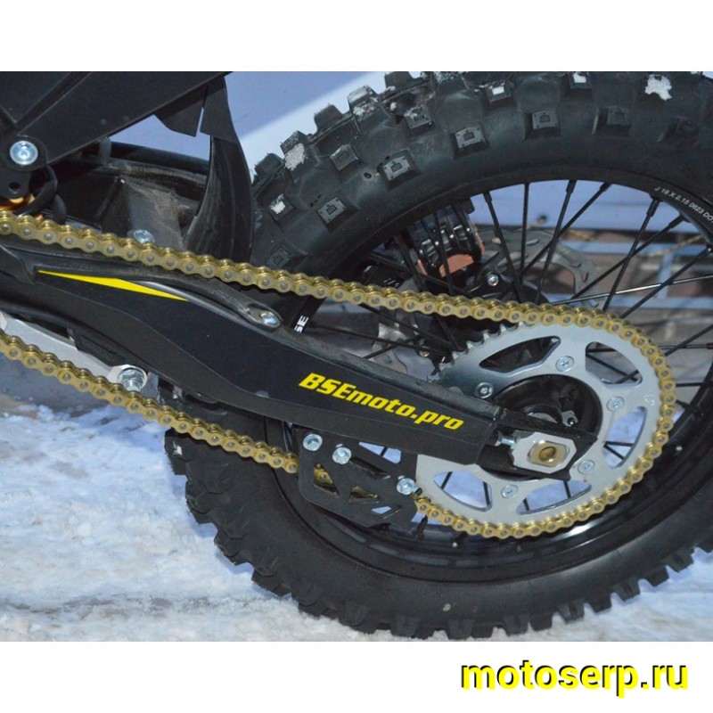 Купить  Мотоцикл Кросс/Эндуро BSE T5 Black Twister (шт)   купить с доставкой по Москве и России, цена, технические характеристики, комплектация фото  - motoserp.ru