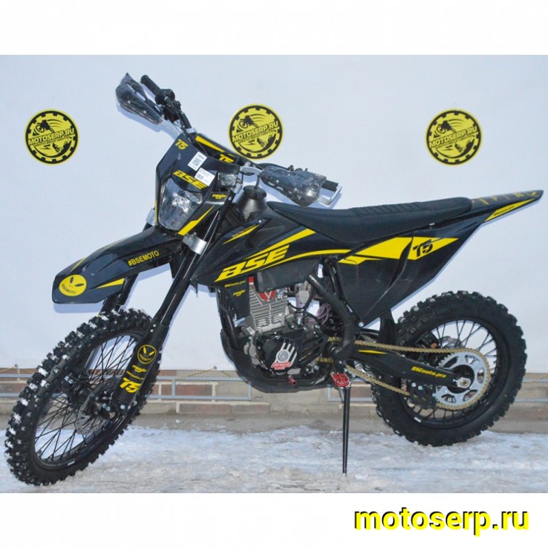 Купить  Мотоцикл Кросс/Эндуро BSE T5 Black Twister (шт)   купить с доставкой по Москве и России, цена, технические характеристики, комплектация фото  - motoserp.ru