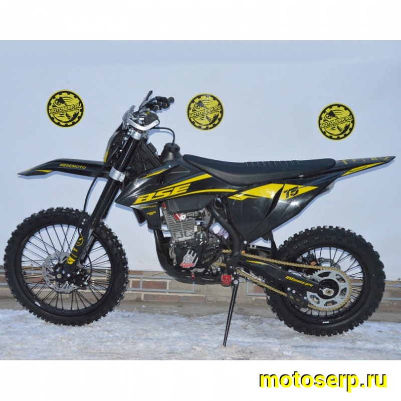 Купить  Мотоцикл Кросс/Эндуро BSE T5 Black Twister (шт)   купить с доставкой по Москве и России, цена, технические характеристики, комплектация фото  - motoserp.ru