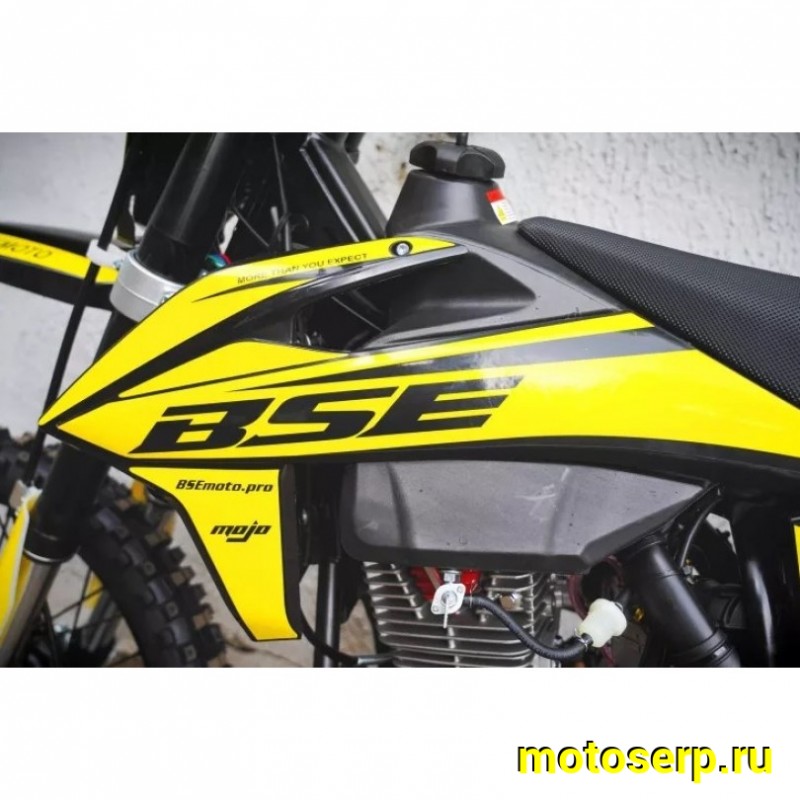 Купить  Мотоцикл Кросс/Эндуро BSE T5 Yellow Twister (шт)   купить с доставкой по Москве и России, цена, технические характеристики, комплектация фото  - motoserp.ru