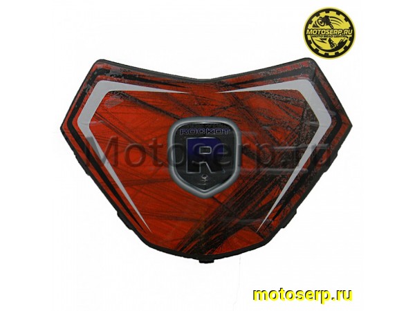 Купить  Козырек передней фары ROCKOT HOUND 250/TEKKEN 250 (оранжевый) (шт) (Rockot RM-438507 купить с доставкой по Москве и России, цена, технические характеристики, комплектация фото  - motoserp.ru