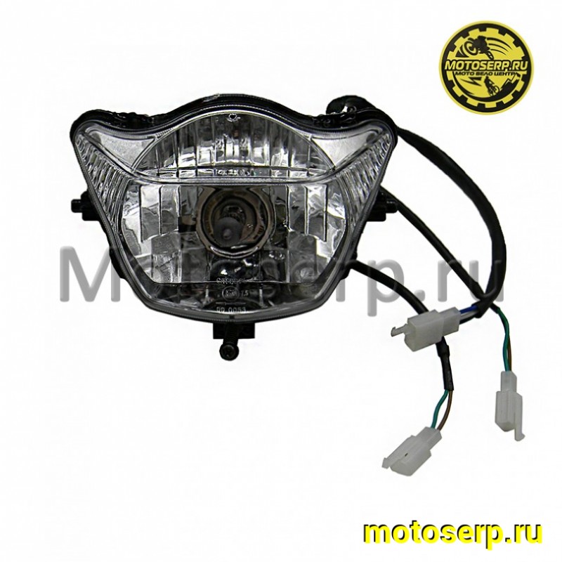 Купить  Фара передняя ROCKOT HOUND 250/TEKKEN 250 (c LED габаритными огнями) (шт) (Rockot RM-435725 купить с доставкой по Москве и России, цена, технические характеристики, комплектация фото  - motoserp.ru