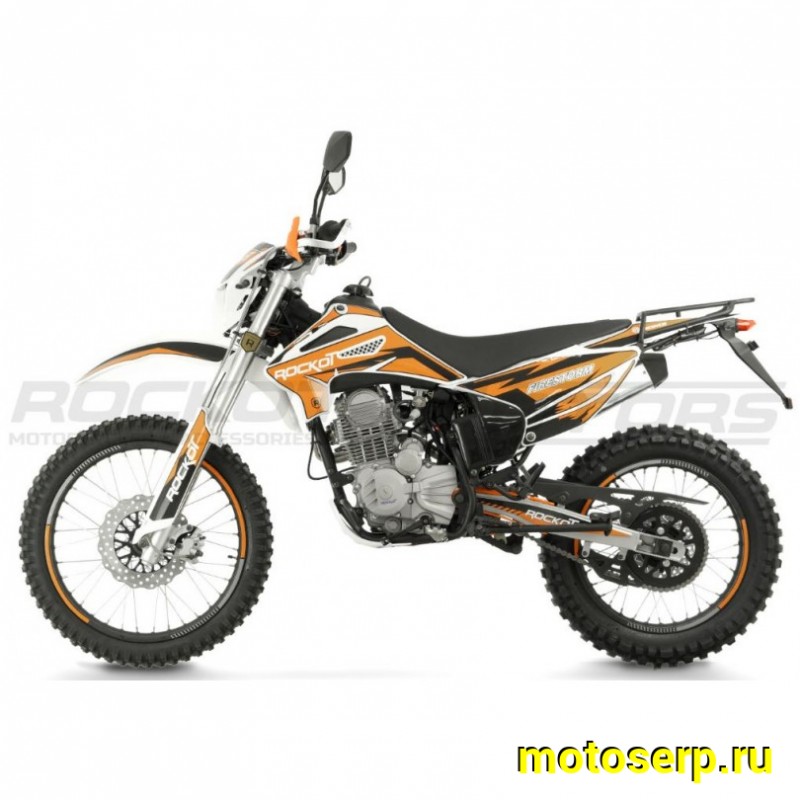 Купить  Мотоцикл Кросс/Эндуро ROCKOT RS250 Firestorm 250cc, 172FMM, 21/18, ЭПТС (шт) (ROCKOT (ФОТО купить с доставкой по Москве и России, цена, технические характеристики, комплектация фото  - motoserp.ru