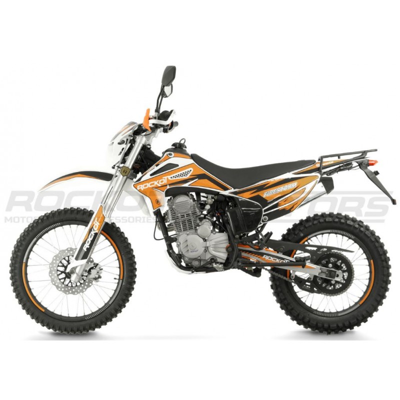 Купить  Мотоцикл Кросс/Эндуро ROCKOT RS250 Firestorm 250cc, 172FMM, 21/18, Выпуск 2023г. ЭПТС (шт) (ROCKOT (ФОТО купить с доставкой по Москве и России, цена, технические характеристики, комплектация фото  - motoserp.ru