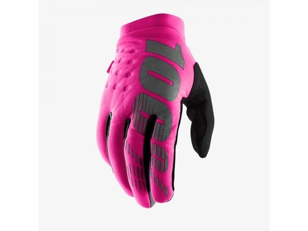 Купить  Перчатки 100% Brisker Womens Glove Pink/Black (XL) (11016-263-11) (пар) (Fox УТ-00022251 купить с доставкой по Москве и России, цена, технические характеристики, комплектация фото  - motoserp.ru