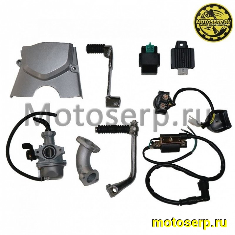 Купить  Двигатель  в сб. 125cc 139FMA (152FMН) 4Т, мех 4ск, круговая короб .Альфа,Зодиак, верхний электростарт. (МАРКИРОВКА 49сс) (шт) (MM 94849  купить с доставкой по Москве и России, цена, технические характеристики, комплектация фото  - motoserp.ru