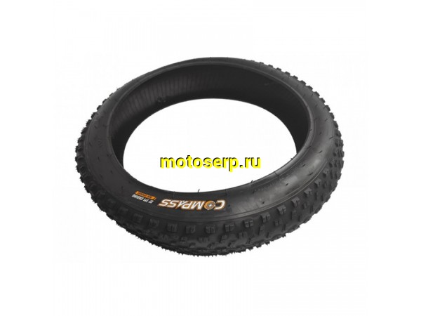 Купить  Покрышка  20" 406 20х4.00 ежик ФЕТБАЙК FAT WANDA COMPASS Вело (шт) (Золотник 307201272 купить с доставкой по Москве и России, цена, технические характеристики, комплектация фото  - motoserp.ru