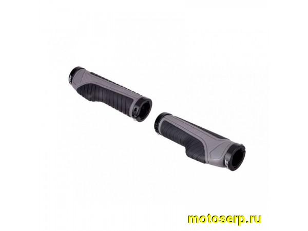 Купить  Грипсы (ручки, резинки) на руль 130 мм анатомические металл. кольцо ZTTO AG42 Вело (пар) (KB 15565 купить с доставкой по Москве и России, цена, технические характеристики, комплектация фото  - motoserp.ru