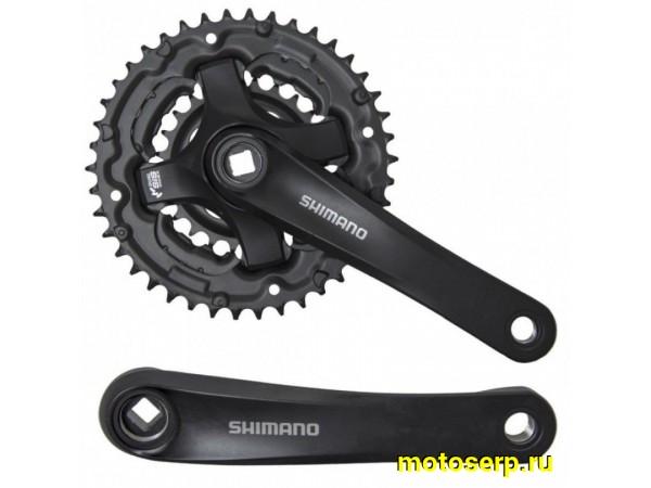 Купить  Шатуны 3 зв.на квадрате. Алюм. 42/34/24 зуб SHIMANO FC-TY301 Вело Вело (шт) (Ряб купить с доставкой по Москве и России, цена, технические характеристики, комплектация фото  - motoserp.ru