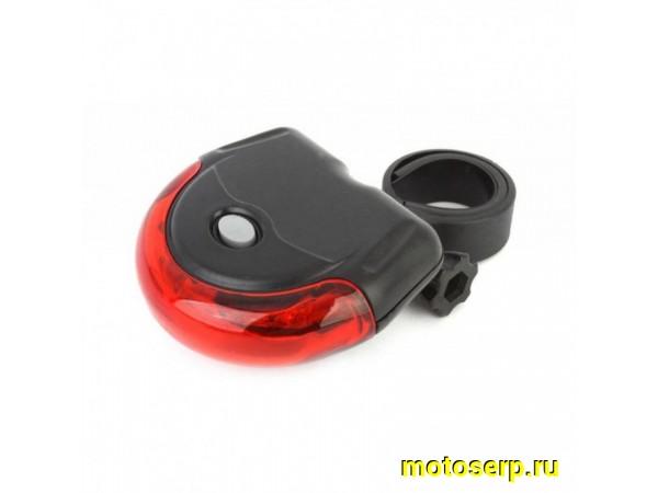 Купить  Фонарь задний JY-154R (5 светодидов, 3 режима) Вело (шт) (Ряб купить с доставкой по Москве и России, цена, технические характеристики, комплектация фото  - motoserp.ru