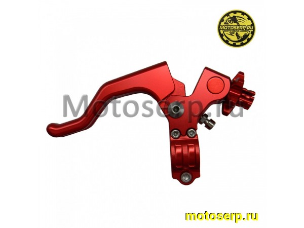Купить  Рычаг сцепления в сборе (левый) IGP алюминиевый (легкий выжим) (красный) (шт)  (Regul 303545-2 купить с доставкой по Москве и России, цена, технические характеристики, комплектация фото  - motoserp.ru