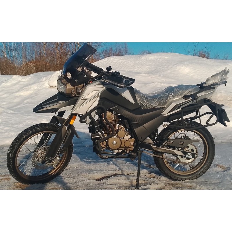 Купить  Мотоцикл внедорожный MM FIREGUARD 250 TRAVEL Тур-эндуро (ЭПТС), 19/17, 169FMM (172FMM), баланс, кик+эл., диск/диск (шт) (MM 48774 купить с доставкой по Москве и России, цена, технические характеристики, комплектация фото  - motoserp.ru