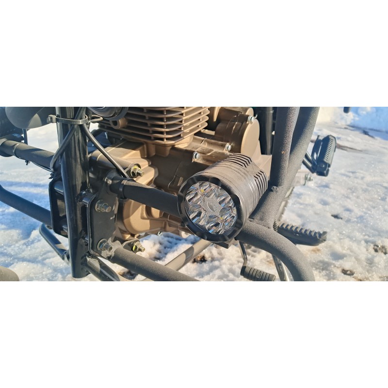 Купить  Мотоцикл внедорожный MM FIREGUARD 250 TRAVEL Тур-эндуро (ЭПТС), 19/17, 169FMM (172FMM), баланс, кик+эл., диск/диск (шт) (MM 48774 купить с доставкой по Москве и России, цена, технические характеристики, комплектация фото  - motoserp.ru