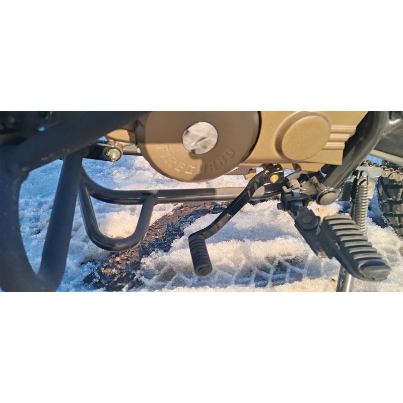 Купить  Мотоцикл внедорожный MM FIREGUARD 250 TRAVEL Тур-эндуро (ЭПТС), 19/17, 169FMM (172FMM), баланс, кик+эл., диск/диск (шт) (MM 48774 купить с доставкой по Москве и России, цена, технические характеристики, комплектация фото  - motoserp.ru