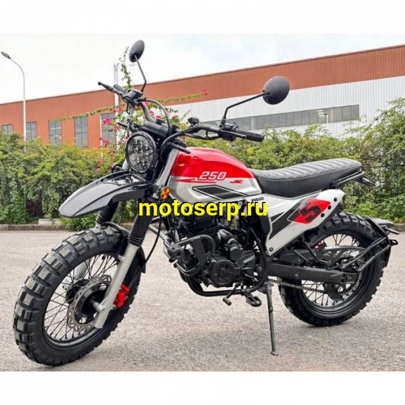 Купить  Мотоцикл FUEGO Rambolor 250  (ЭПТС) 250сс ,4Т,двиг. 166FMM LONCIN RE 250,кол.17"/17" (шт) (Fuego купить с доставкой по Москве и России, цена, технические характеристики, комплектация фото  - motoserp.ru